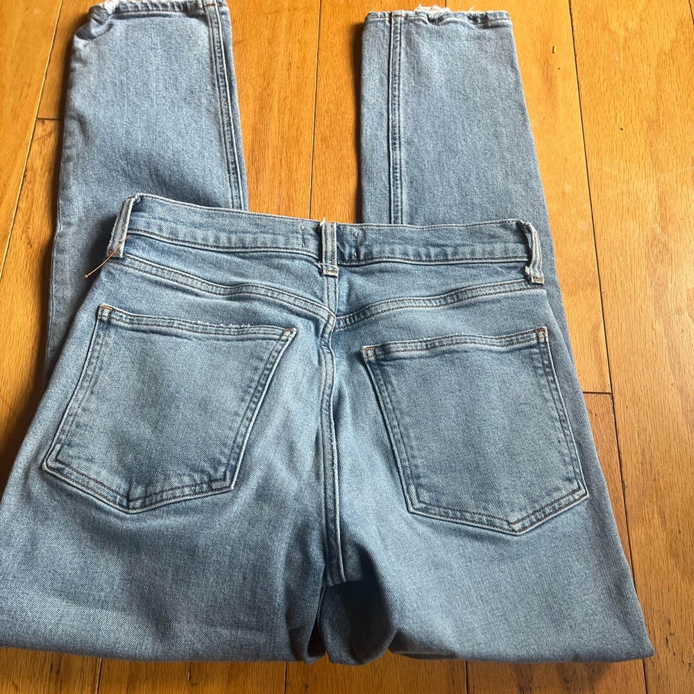 AGOLDE Women's willow style blue jeans - Picture 4 of 6